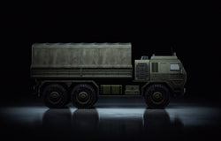 Military Transport Truck 3D Model