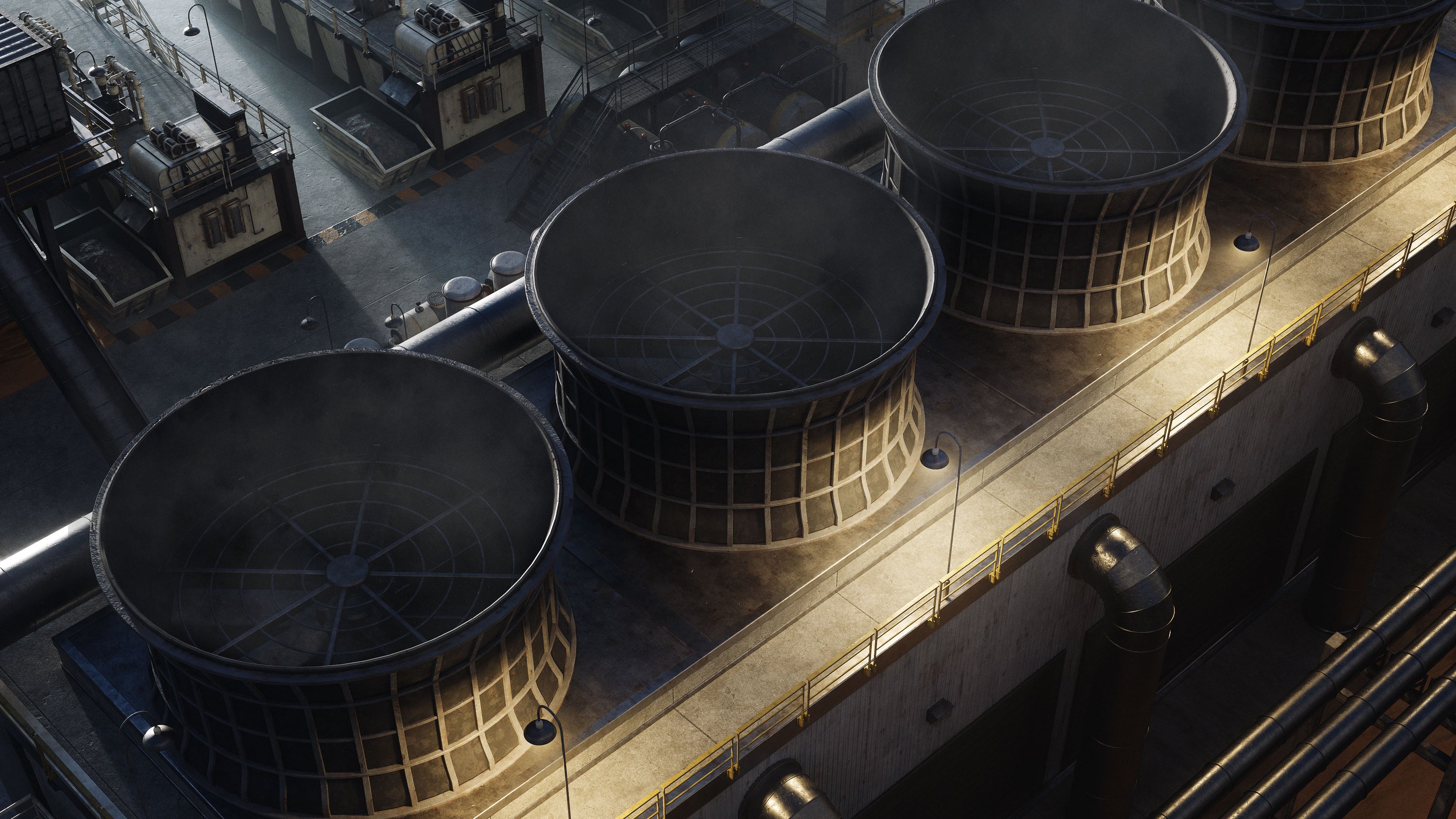 Refineries – Premium 3D Models and Materials | KitBash3D