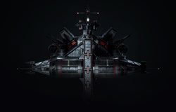 Battle Cruiser 3D Model