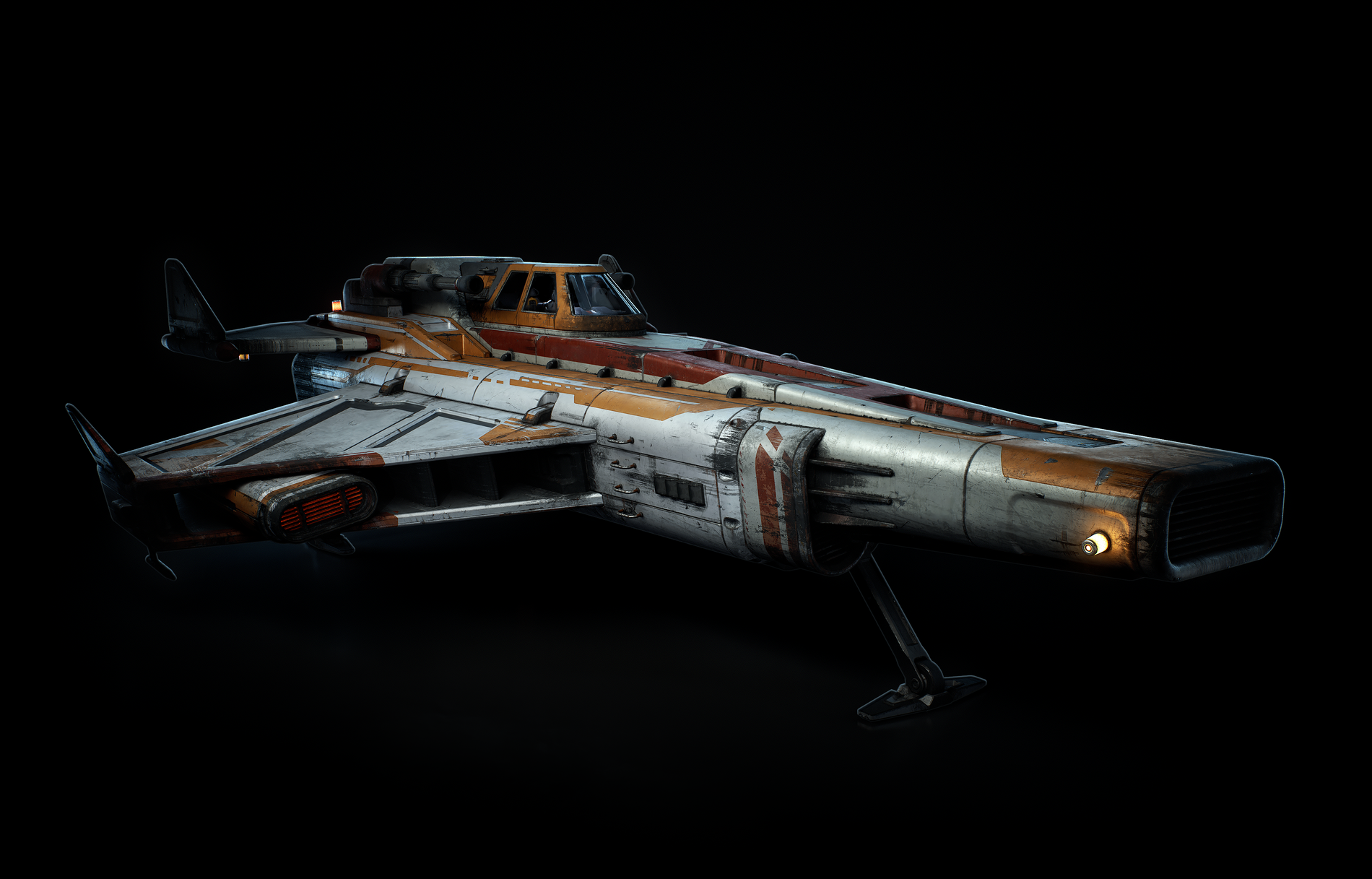 Fighter - Premium 3D Models and Materials | KitBash3D