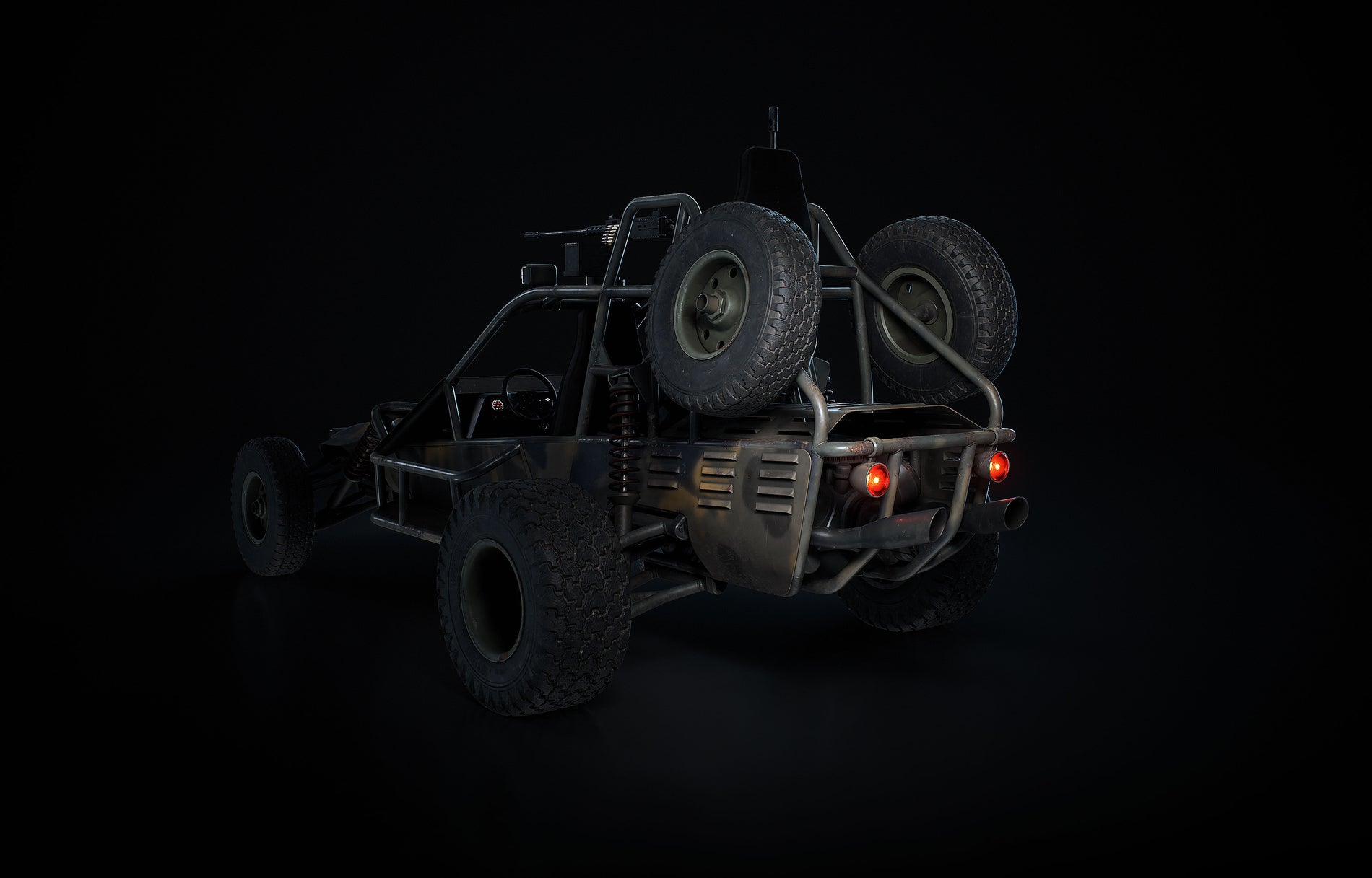 Dune Buggy 3D Model