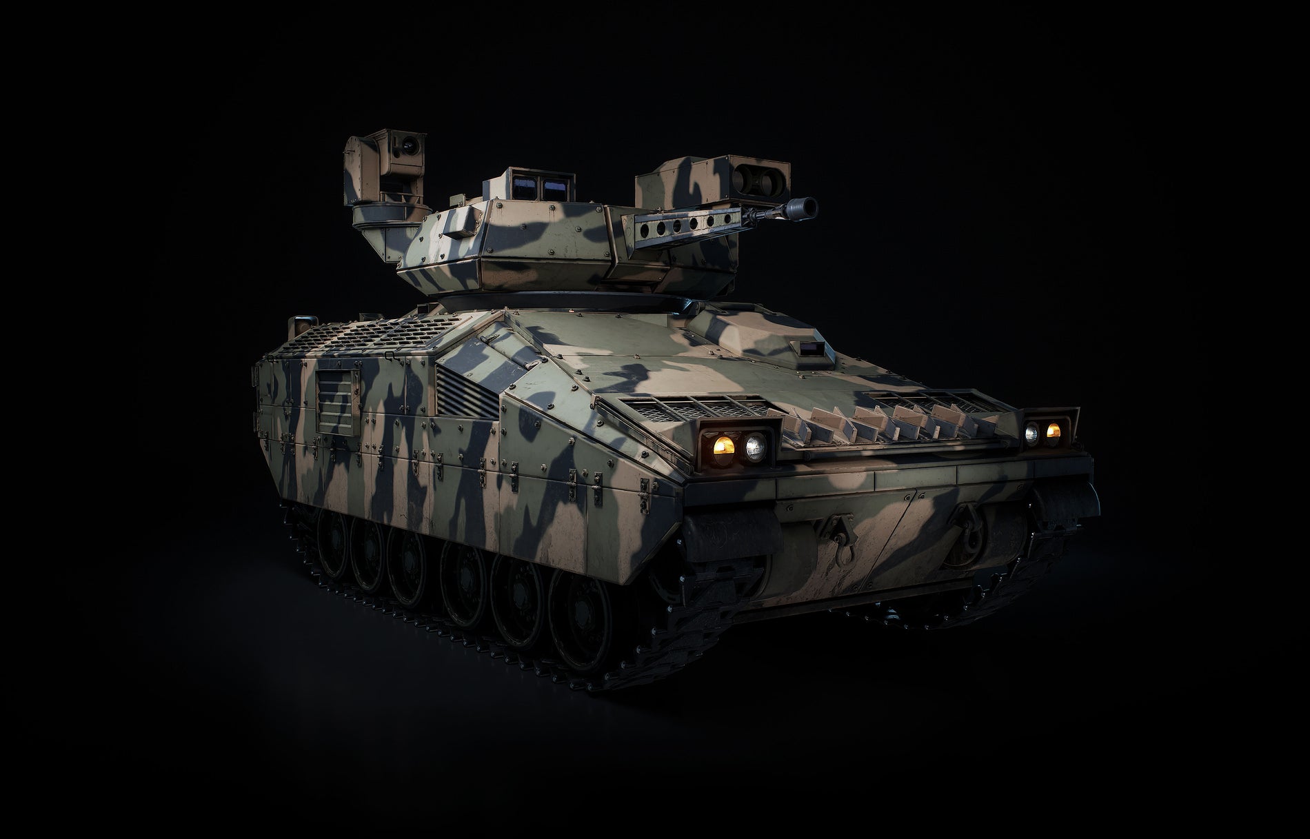 Infantry Fighting Vehicle 3D Model