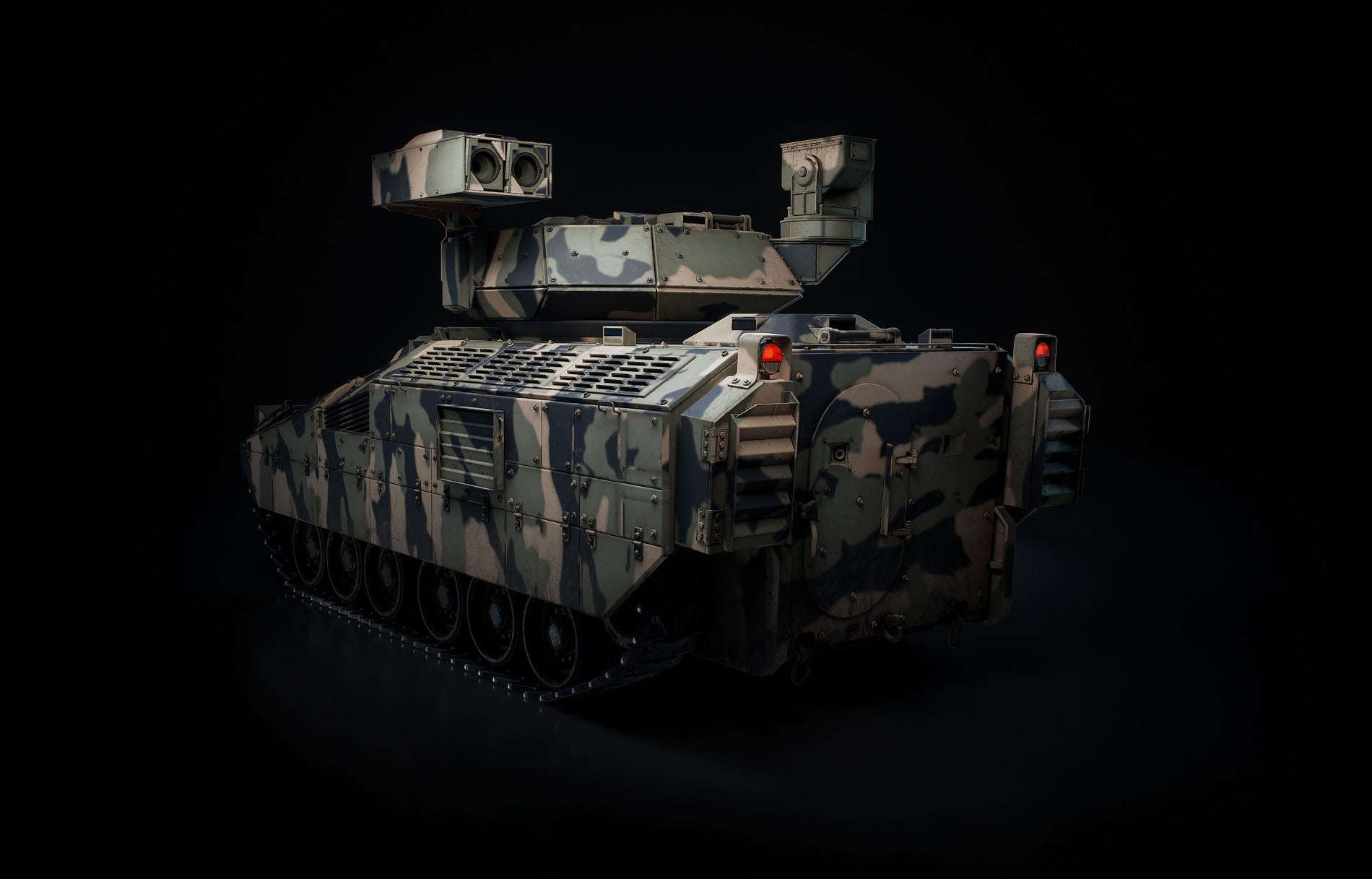 Infantry Fighting Vehicle 3D Model