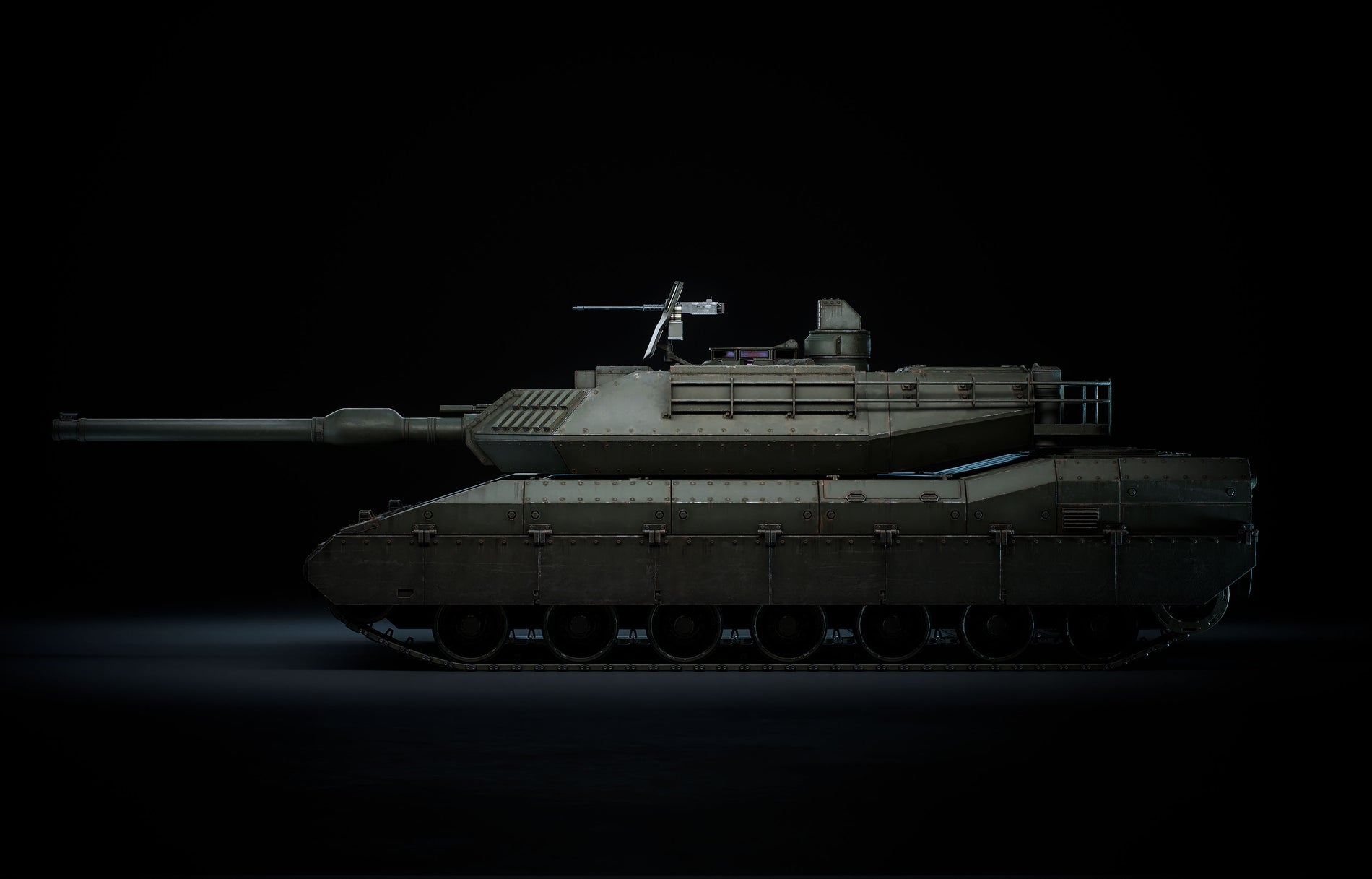 Tank - Premium 3D Models and Materials | KitBash3D