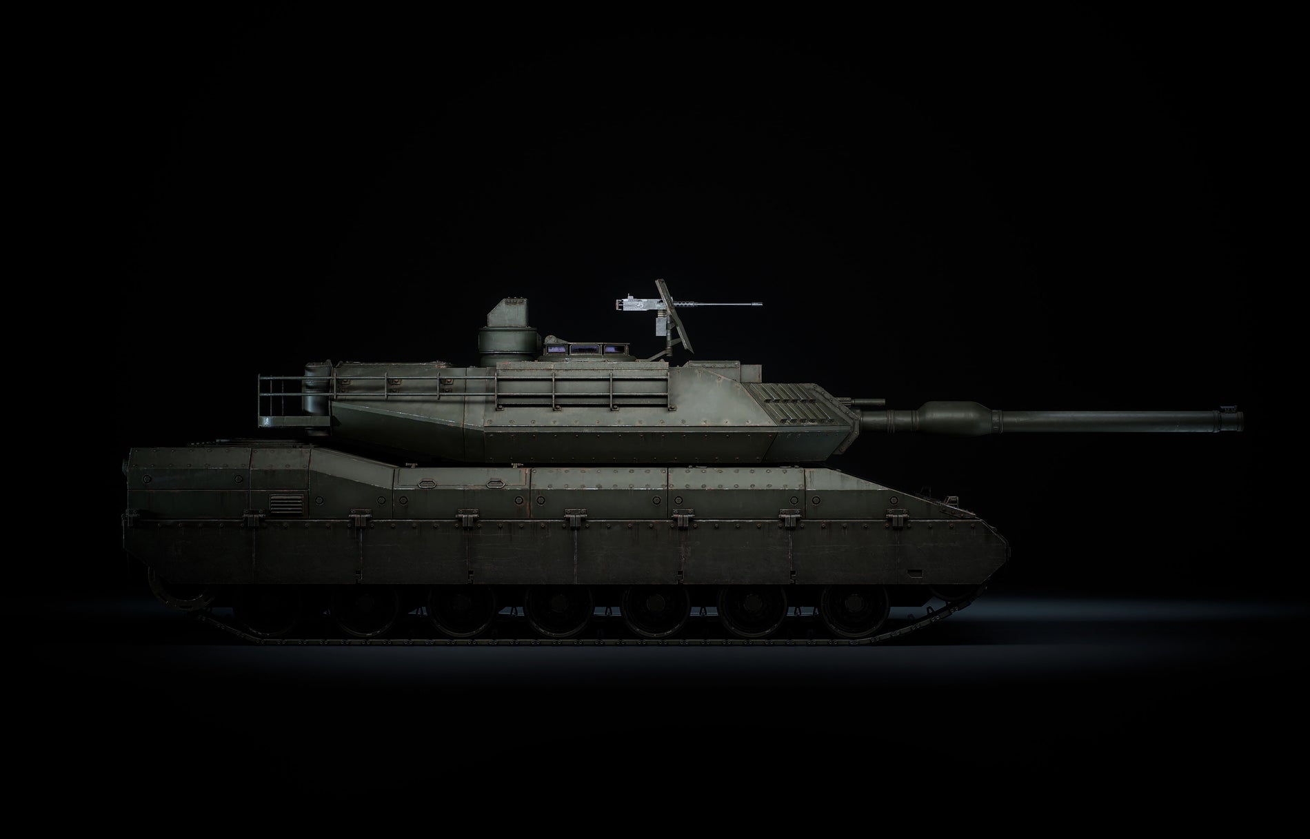 Tank - Premium 3D Models and Materials | KitBash3D