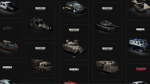 Warzone Assault Vehicles