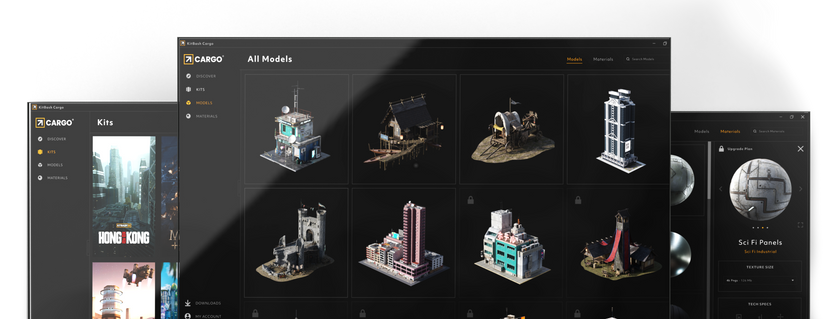 Cargo Download – KitBash3D