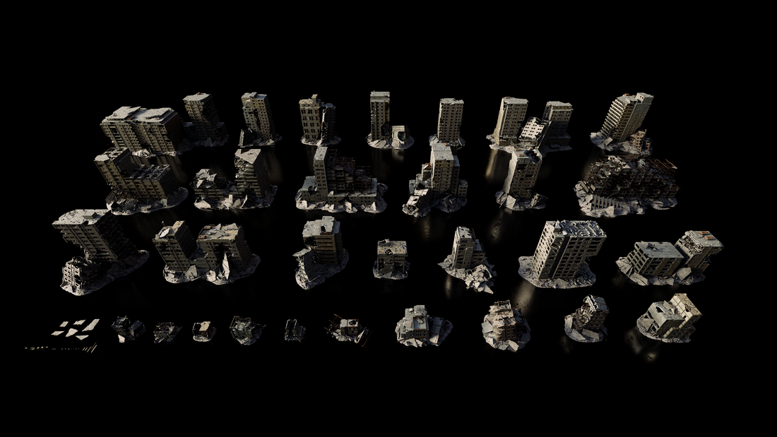 Aftermath-Premium 3D Assets | KitBash3D