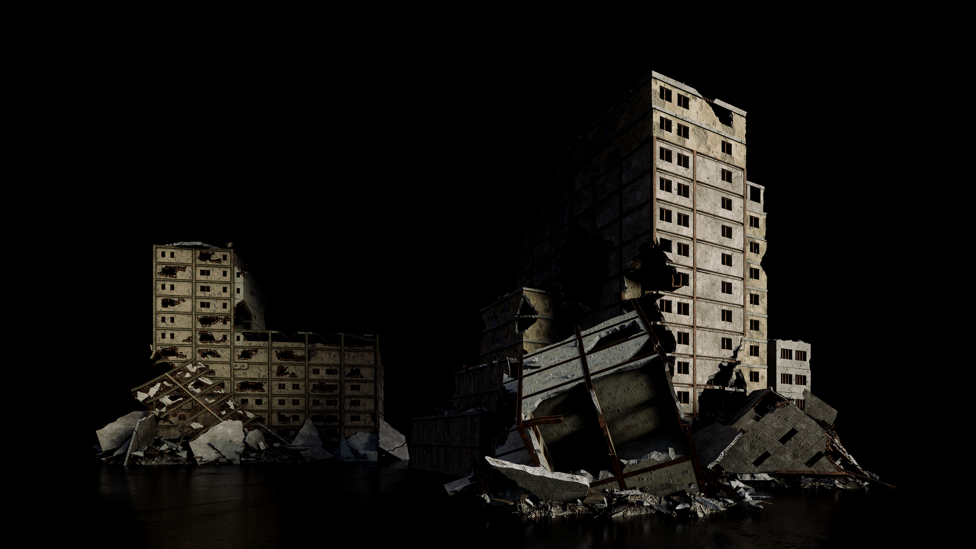 Aftermath-Premium 3D Assets | KitBash3D