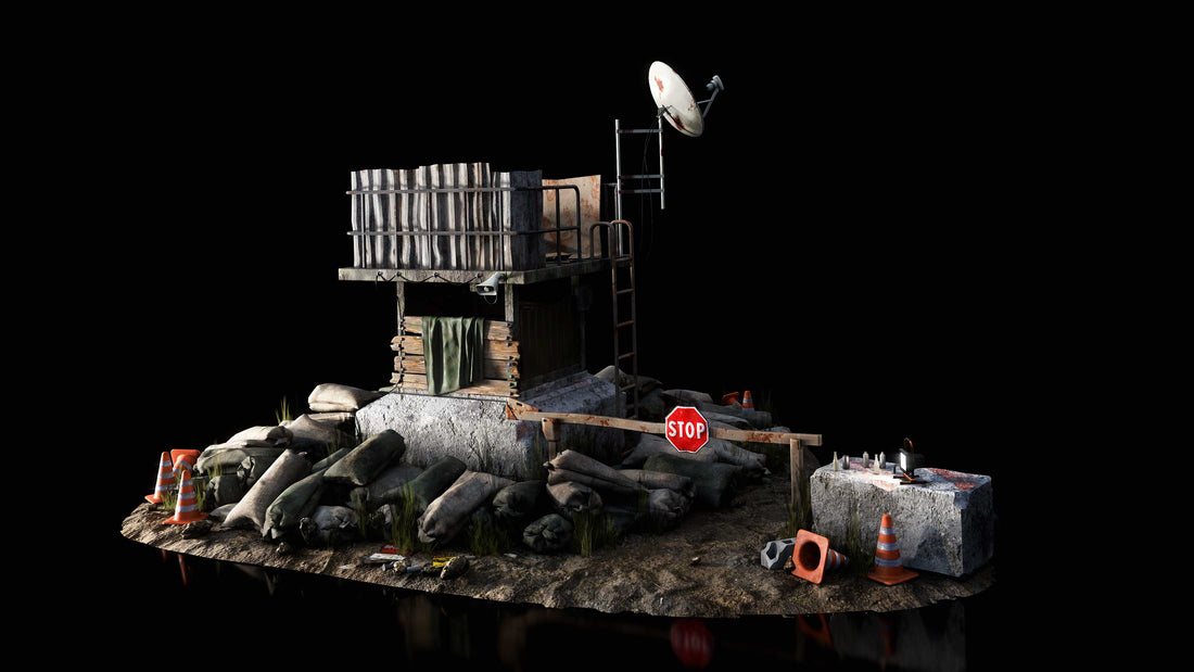 Dmz Premium 3d Assets Kitbash3d Kitbash3d