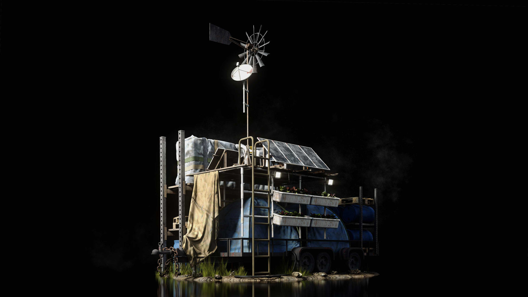 DMZ – Premium 3D Models and Materials | Kitbash3D – KitBash3D