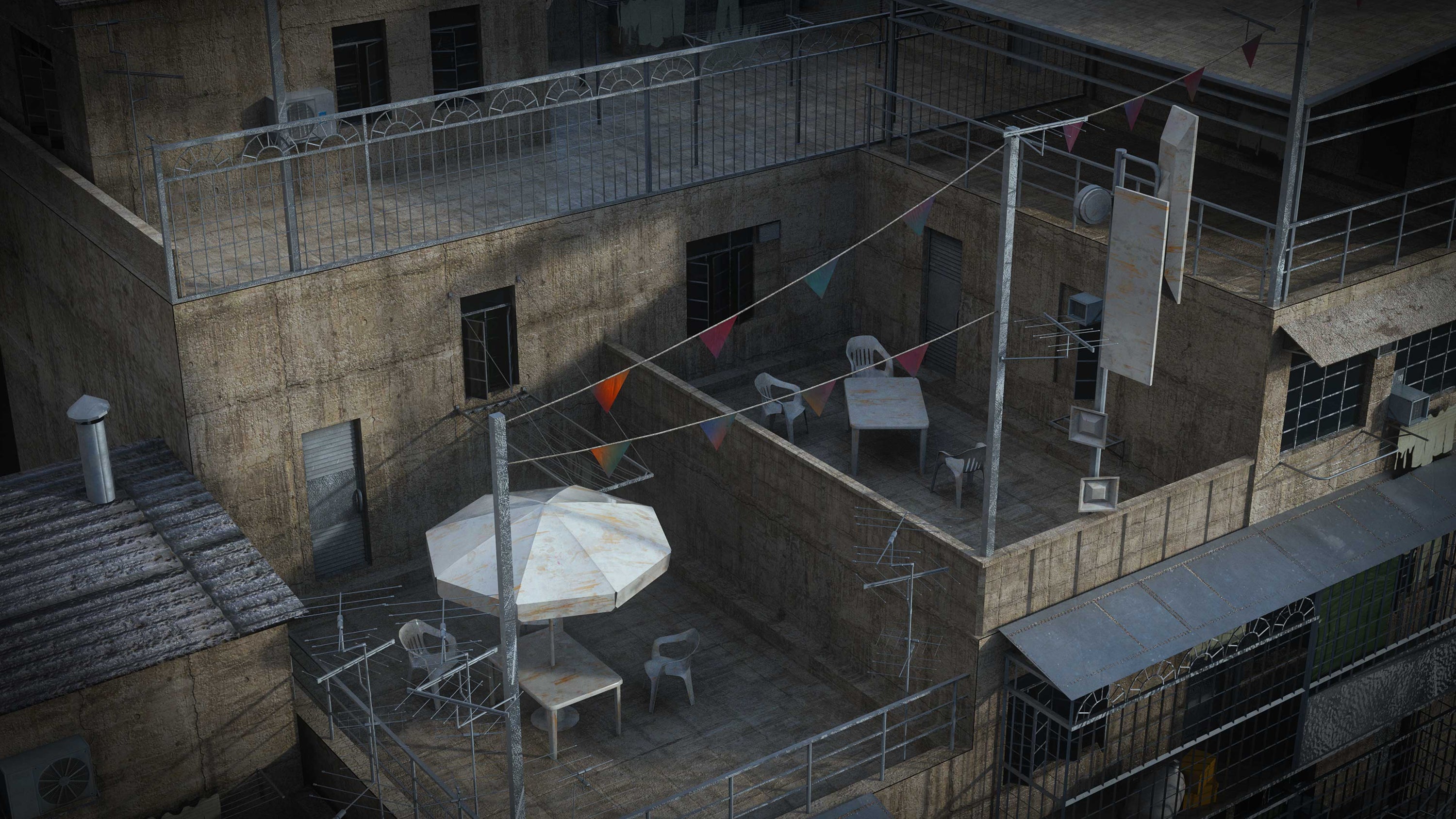 Virtual Reality Slums Future Slums – Premium 3D Models and Materials | KitBash3D