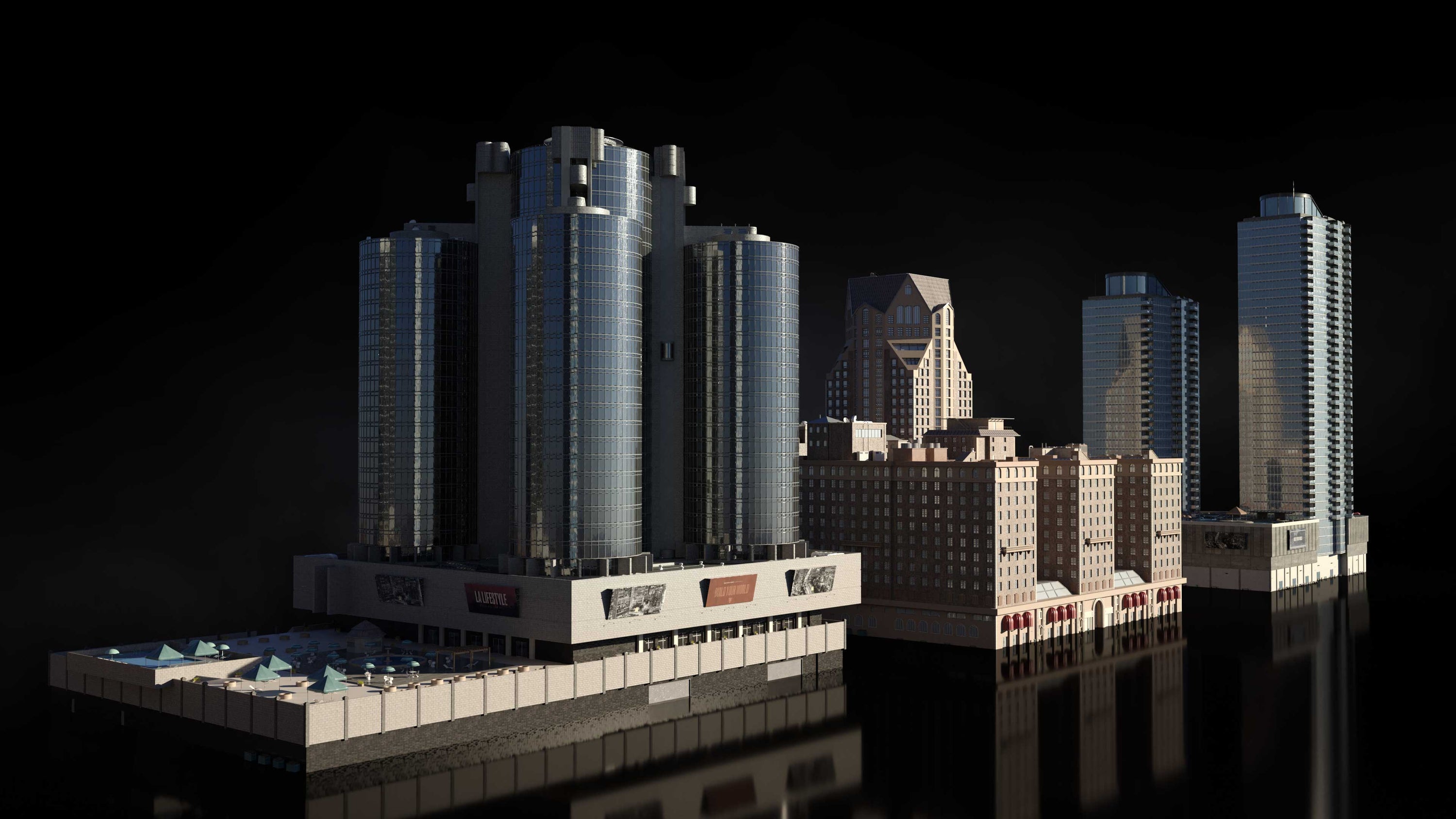 Los Angeles - Premium 3D Models | KitBash3D