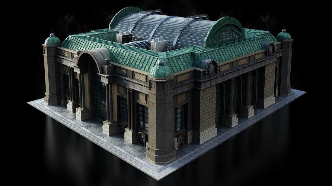 Manhattan Premium 3d Assets Kitbash3d Kitbash3d