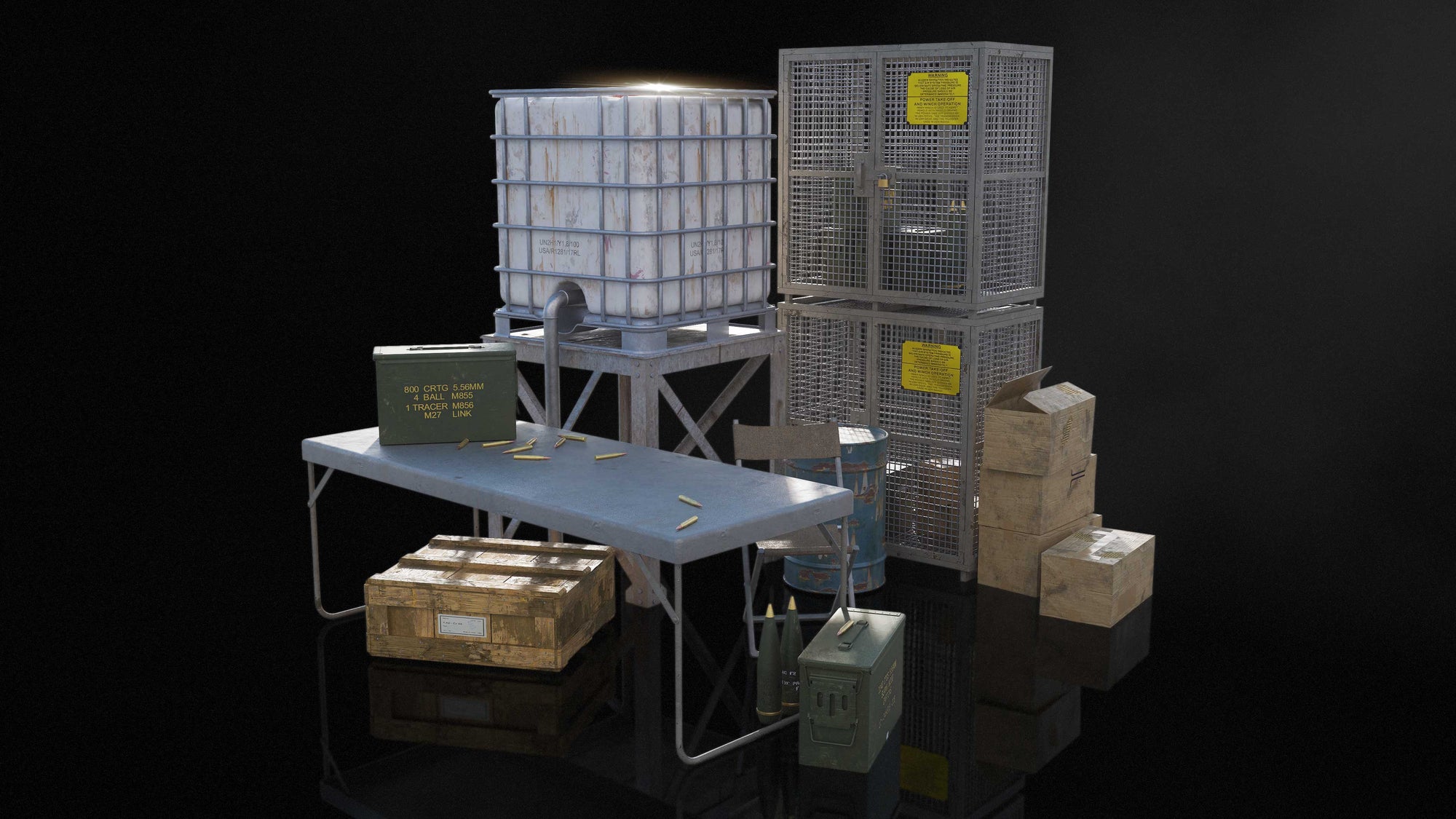 Military Outpost - Premium 3D Models and Materials | KitBash3D