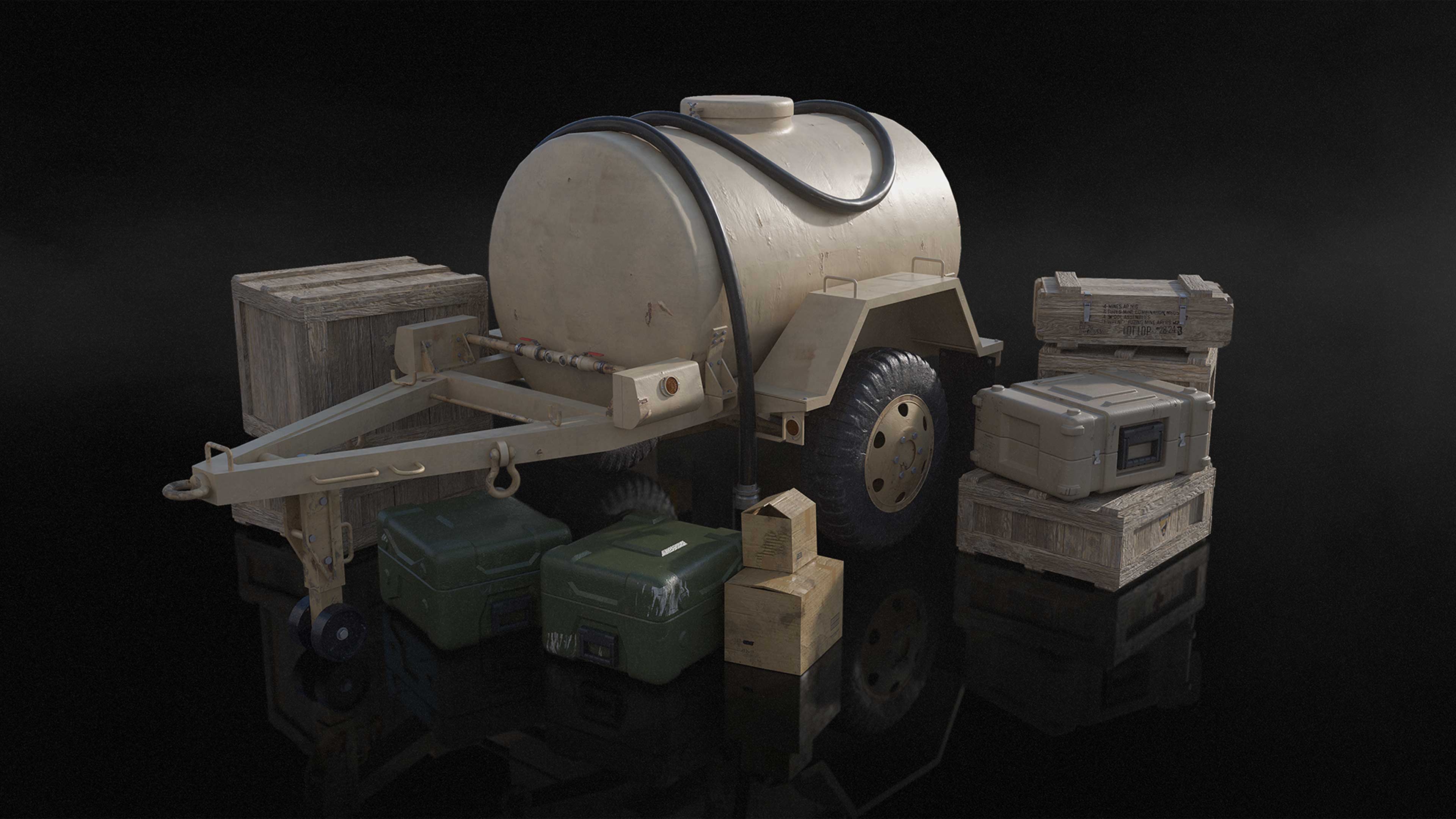 Military Outpost - Premium 3D Models and Materials | KitBash3D