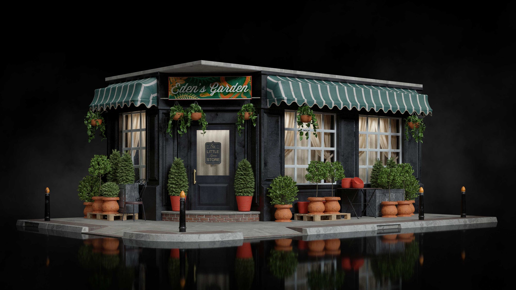 Storefronts – Premium 3D Models and Materials | KitBash3D