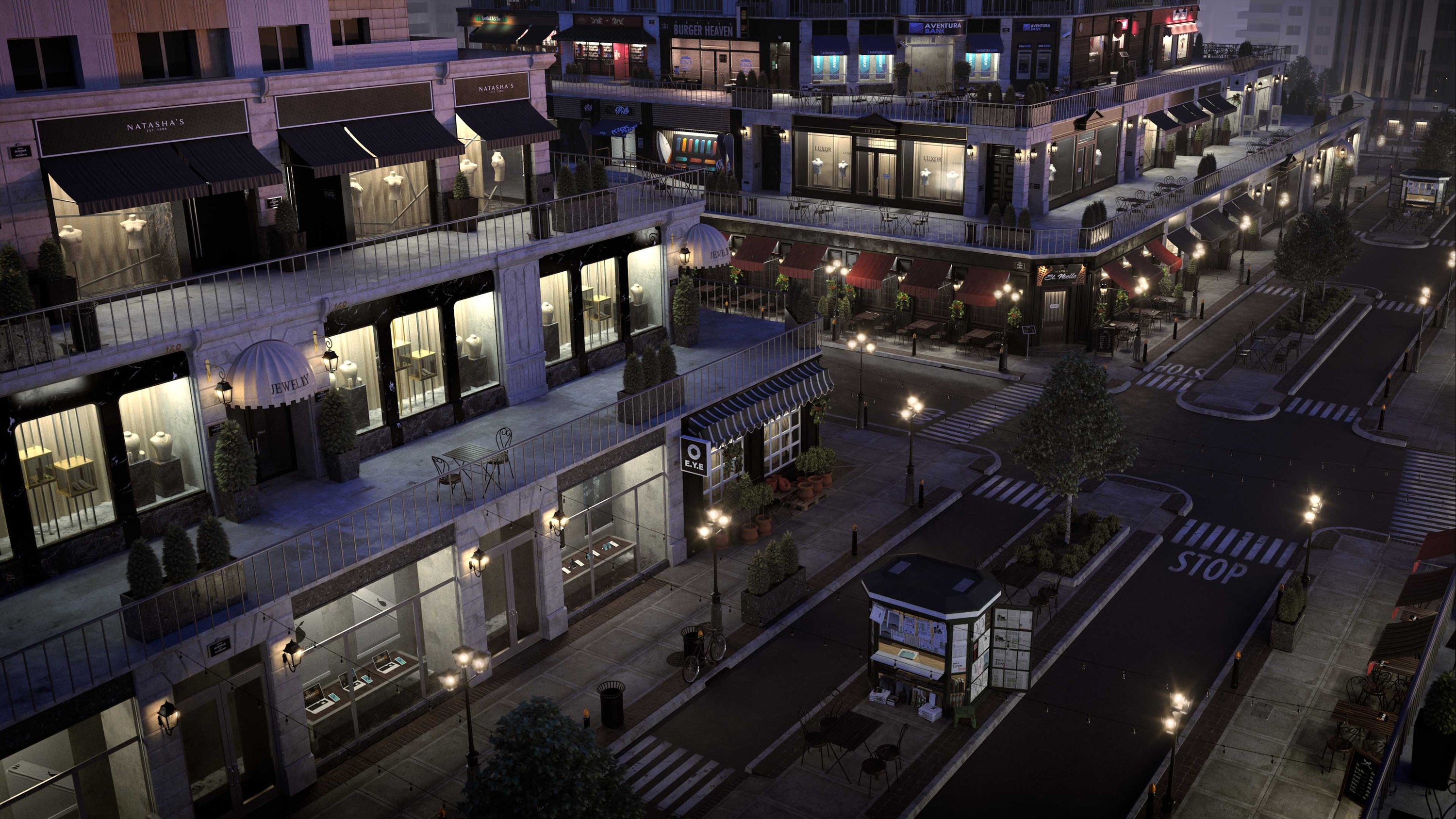 Storefronts – Premium 3D Models and Materials | KitBash3D