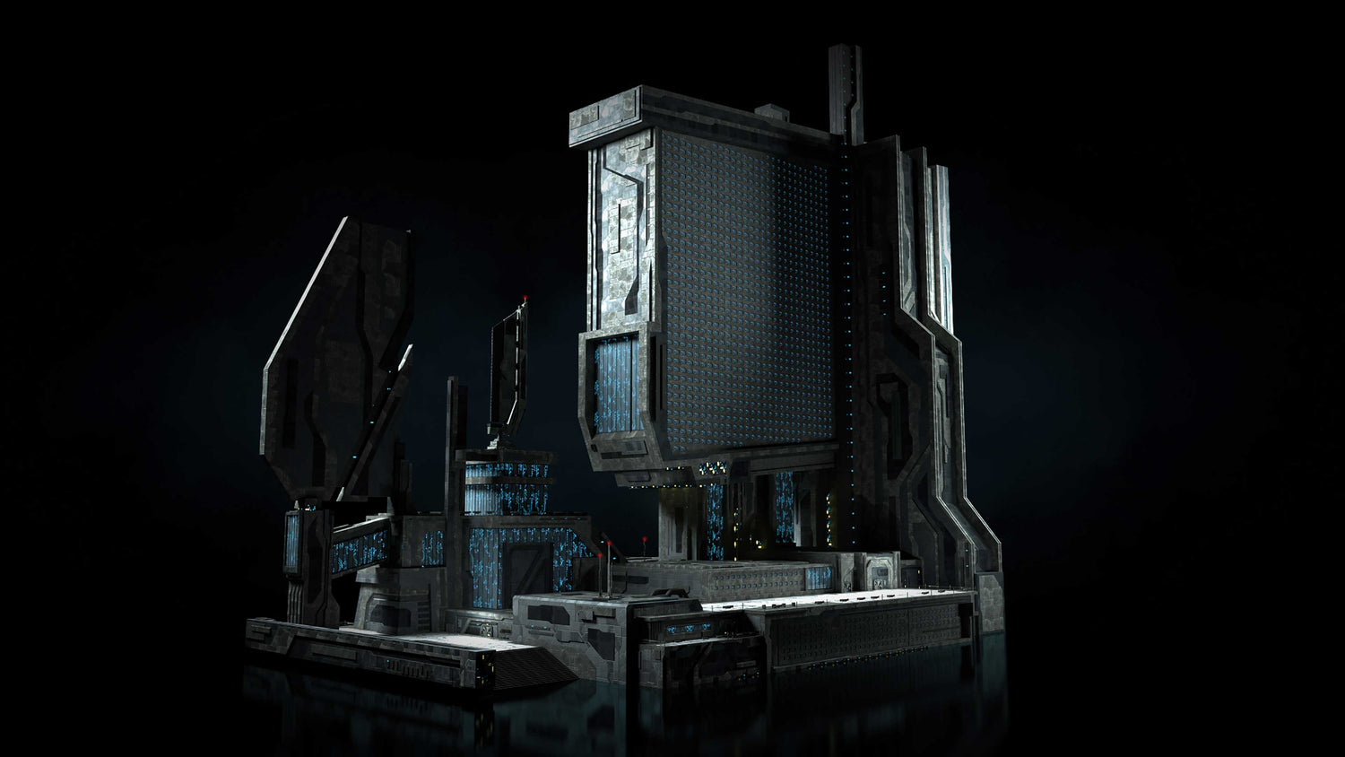 Sci-Fi Industrial – Premium 3D Assets