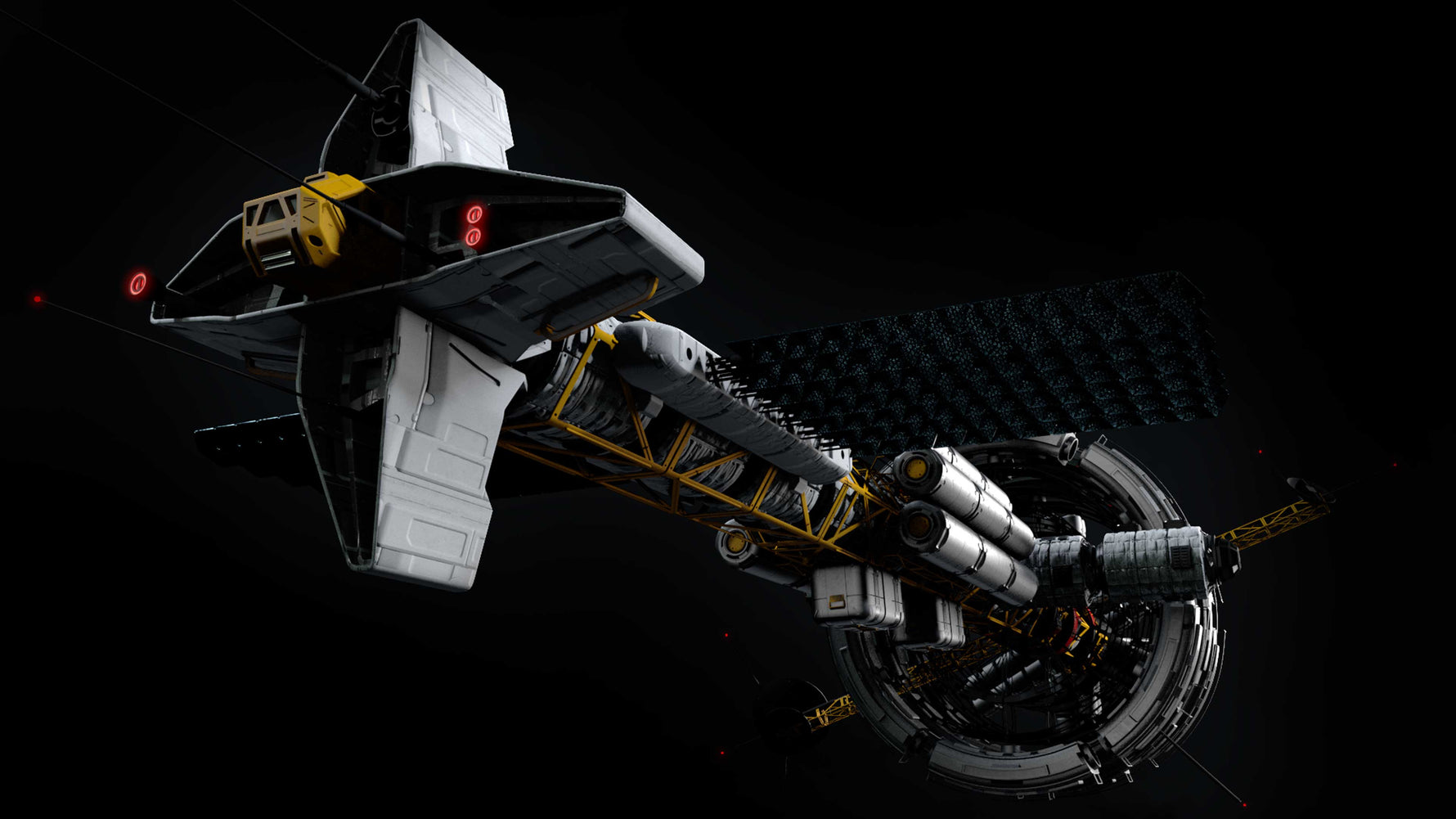 Spaceships Premium 3D Models and Materials KitBash3D