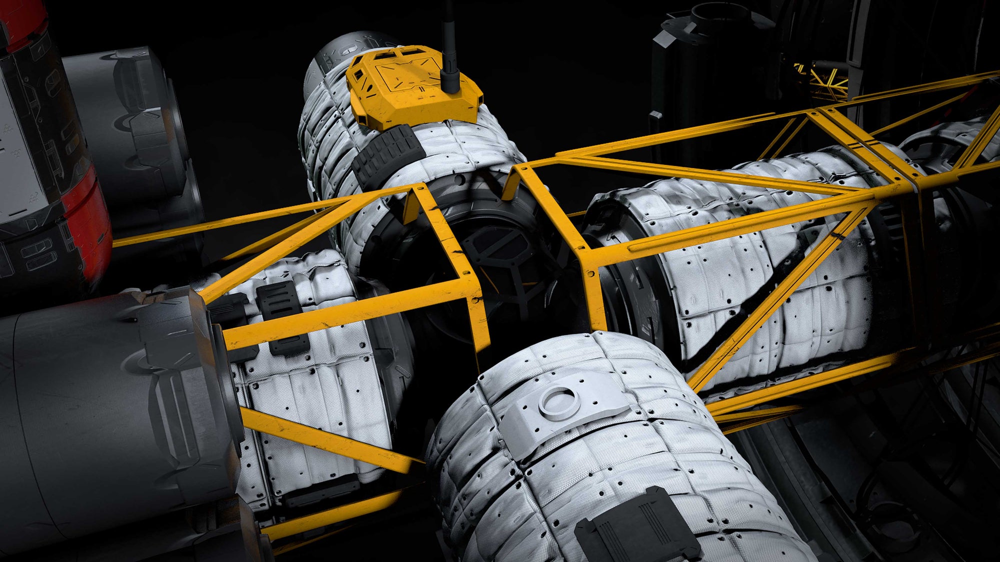 Spaceships Premium 3D Models and Materials KitBash3D